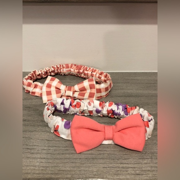 Kate Spade new born Bib & Headband. Set of 4 - Picture 7 of 8